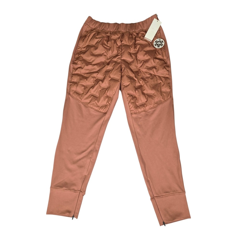 Calia Cold Weather Run Pant Womens Medium Rocky Mountain Brown High Rise NWT